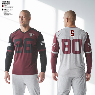 Sobrato HS Bulldogs 65561027 Long Sleeve Performance Shirt 3