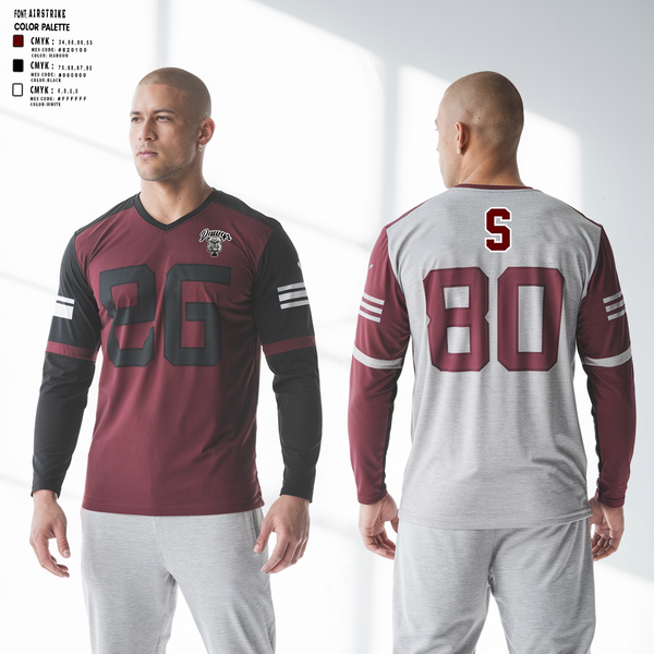 Long Sleeve Performance Shirt, Sobrato HS Bulldogs, , Teamtime, Team time, sublimation, custom sports apparel, team uniforms, spirit wear, spiritwear, sports uniforms, custom shirts, team store, custom team store, fundraiser sports, apparel fundraiser
