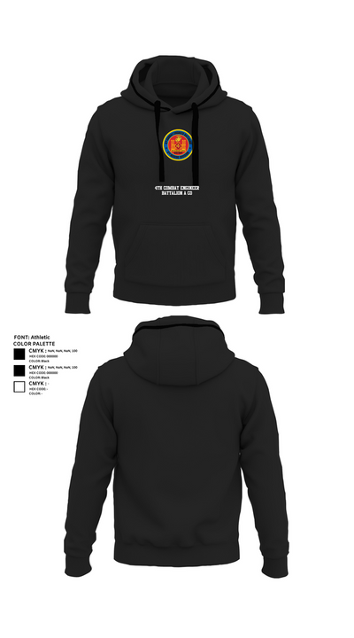 4th Combat Engineer Battalion A Co 69911625 Hoodie - 31