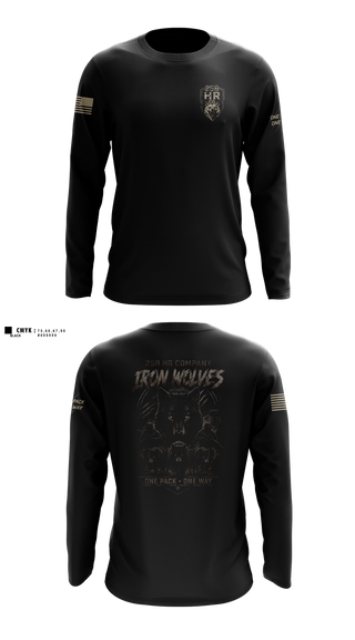 Long Sleeve Performance Shirt, 258th HR CO, Army, Teamtime, Team time, sublimation, custom sports apparel, team uniforms, spirit wear, spiritwear, sports uniforms, custom shirts, team store, custom team store, fundraiser sports, apparel fundraiser