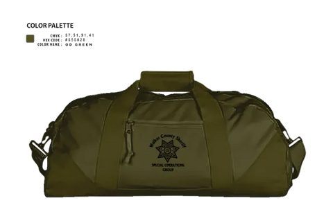 Duffle Bag, Walker County Sheriff SOG Team, , Teamtime, Team time, sublimation, custom sports apparel, team uniforms, spirit wear, spiritwear, sports uniforms, custom shirts, team store, custom team store, fundraiser sports, apparel fundraiser