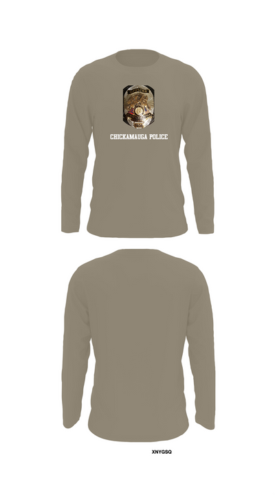 Chickamauga Police 51367773 Long Sleeve Performance Shirt 69