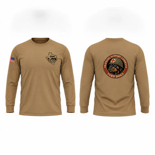 Long Sleeve Performance Shirt, Training Support Company Yard Dogs, Army, Teamtime, Team time, sublimation, custom sports apparel, team uniforms, spirit wear, spiritwear, sports uniforms, custom shirts, team store, custom team store, fundraiser sports, apparel fundraiser