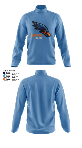 Fleece Jacket, Herbert Akins Road Middle School, Track & Field, Teamtime, Team time, sublimation, custom sports apparel, team uniforms, spirit wear, spiritwear, sports uniforms, custom shirts, team store, custom team store, fundraiser sports, apparel fundraiser