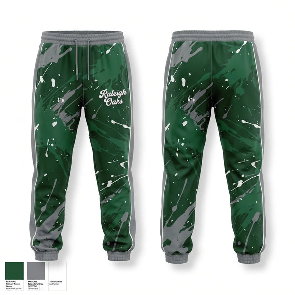Sweatpants, Raleigh Oaks, Baseball, Teamtime, Team time, sublimation, custom sports apparel, team uniforms, spirit wear, spiritwear, sports uniforms, custom shirts, team store, custom team store, fundraiser sports, apparel fundraiser