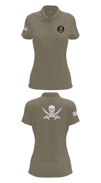 321 CRS 14466918 Women's Short Sleeve Performance Polo  - 75
