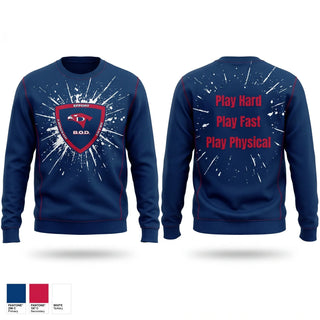 Crew Neck Sweatshirt, Willman J Plummer Middle School Soccer, Women's Soccer, Teamtime, Team time, sublimation, custom sports apparel, team uniforms, spirit wear, spiritwear, sports uniforms, custom shirts, team store, custom team store, fundraiser sports, apparel fundraiser