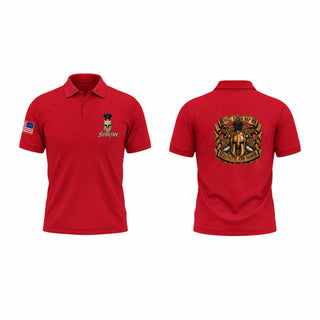 Short Sleeve Performance Polo, HHC, 525th MP BN, Army, Teamtime, Team time, sublimation, custom sports apparel, team uniforms, spirit wear, spiritwear, sports uniforms, custom shirts, team store, custom team store, fundraiser sports, apparel fundraiser