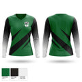 BU13 Rush-Henrietta Falcons Women's Long Sleeve V-neck Shirt - 1