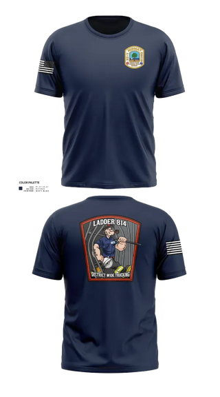 Old School Cotton Feel Shirt, 814 truck, Fire Department, Teamtime, Team time, sublimation, custom sports apparel, team uniforms, spirit wear, spiritwear, sports uniforms, custom shirts, team store, custom team store, fundraiser sports, apparel fundraiser