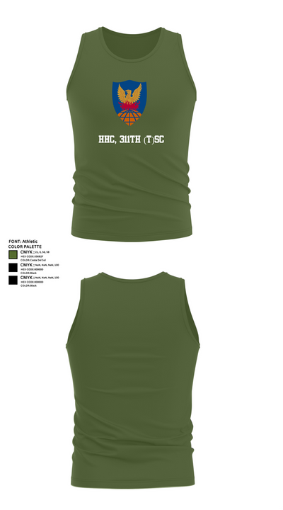 HHC, 311th (T)SC 14853900 Tank Top - 59