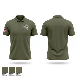 Short Sleeve Performance Polo, Franklin County Sheriff's Department, Police, Teamtime, Team time, sublimation, custom sports apparel, team uniforms, spirit wear, spiritwear, sports uniforms, custom shirts, team store, custom team store, fundraiser sports, apparel fundraiser