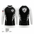 West Texas Combatives 59550585 Long Sleeve Rash Guard Shirt - 28