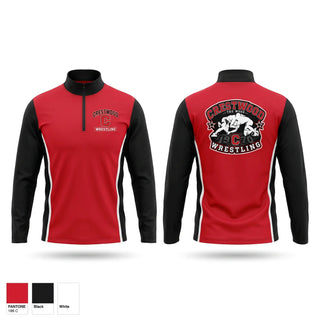 Quarter Zip Jacket, CRESTWOOD comets, Wrestling, Teamtime, Team time, sublimation, custom sports apparel, team uniforms, spirit wear, spiritwear, sports uniforms, custom shirts, team store, custom team store, fundraiser sports, apparel fundraiser