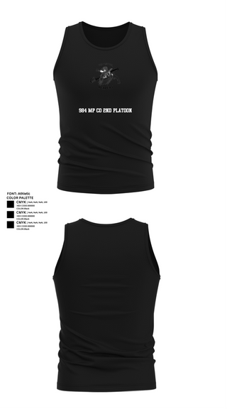 Tank Top, 984 MP CO 2nd Platoon, , Teamtime, Team time, sublimation, custom sports apparel, team uniforms, spirit wear, spiritwear, sports uniforms, custom shirts, team store, custom team store, fundraiser sports, apparel fundraiser