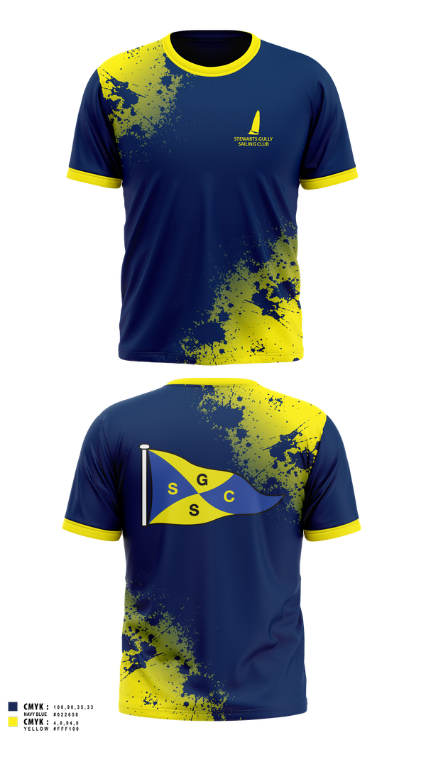 Short Sleeve Performance Shirt, Stewarts Gully Sailing Club, Spirit Store, Teamtime, Team time, sublimation, custom sports apparel, team uniforms, spirit wear, spiritwear, sports uniforms, custom shirts, team store, custom team store, fundraiser sports, apparel fundraiser