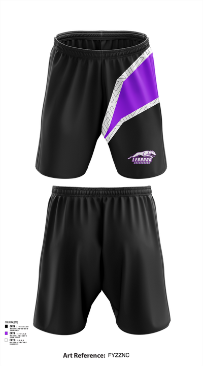 Lebanon Greyhounds 19757435 Athletic Shorts With Pockets - 51