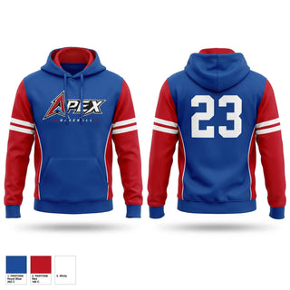 Hoodie, Apex baseball, Baseball, Teamtime, Team time, sublimation, custom sports apparel, team uniforms, spirit wear, spiritwear, sports uniforms, custom shirts, team store, custom team store, fundraiser sports, apparel fundraiser