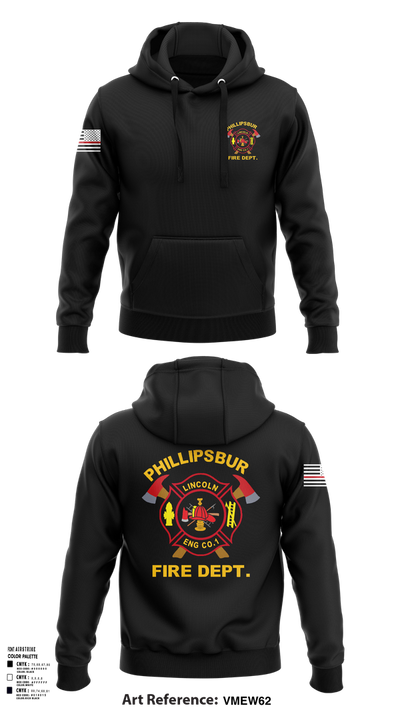 PHILLIPSBURG FIRE DEPARTMENT 39354124 Hoodie - 103
