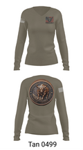 Baybrook Army Recruiting Company 58064560 Women's Long Sleeve V-neck Shirt - 77