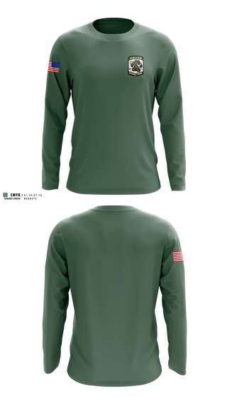 Long Sleeve Performance Shirt, Baytown Police K-9, Police, Teamtime, Team time, sublimation, custom sports apparel, team uniforms, spirit wear, spiritwear, sports uniforms, custom shirts, team store, custom team store, fundraiser sports, apparel fundraiser