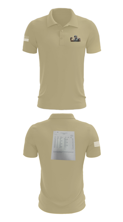 AFJROTC MS-081 DRONE TEAM 88778530 Short Sleeve Performance Polo - 87