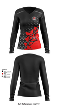 Lake Shore High School Alumni Band 53723367 Women's Long Sleeve V-neck Shirt - 47