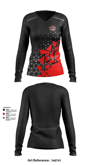 Womens Long Sleeve Vneck Shirt, Lake Shore High School Alumni Band, Spirit Store, Teamtime, Team time, sublimation, custom sports apparel, team uniforms, spirit wear, spiritwear, sports uniforms, custom shirts, team store, custom team store, fundraiser sports, apparel fundraiser