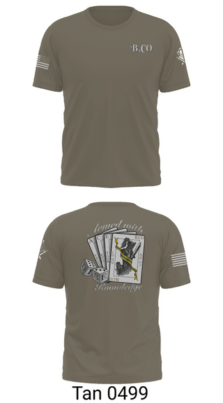 Short Sleeve Performance Shirt, Bravo Company 532ND Military Battalion, , Teamtime, Team time, sublimation, custom sports apparel, team uniforms, spirit wear, spiritwear, sports uniforms, custom shirts, team store, custom team store, fundraiser sports, apparel fundraiser