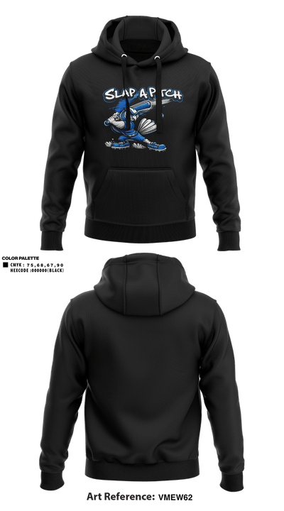 Slap a pitch 71850171 Hoodie - 22