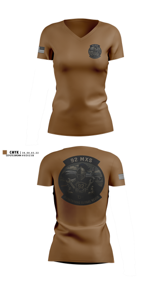 Womens Short Sleeve Vneck Shirt, Whitman County Sheriff's Office Corrections, Police, Teamtime, Team time, sublimation, custom sports apparel, team uniforms, spirit wear, spiritwear, sports uniforms, custom shirts, team store, custom team store, fundraiser sports, apparel fundraiser