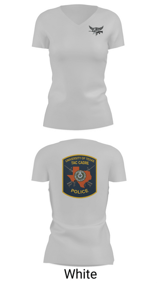 Womens Short Sleeve Vneck Shirt, Tac Cadre, Police, Teamtime, Team time, sublimation, custom sports apparel, team uniforms, spirit wear, spiritwear, sports uniforms, custom shirts, team store, custom team store, fundraiser sports, apparel fundraiser