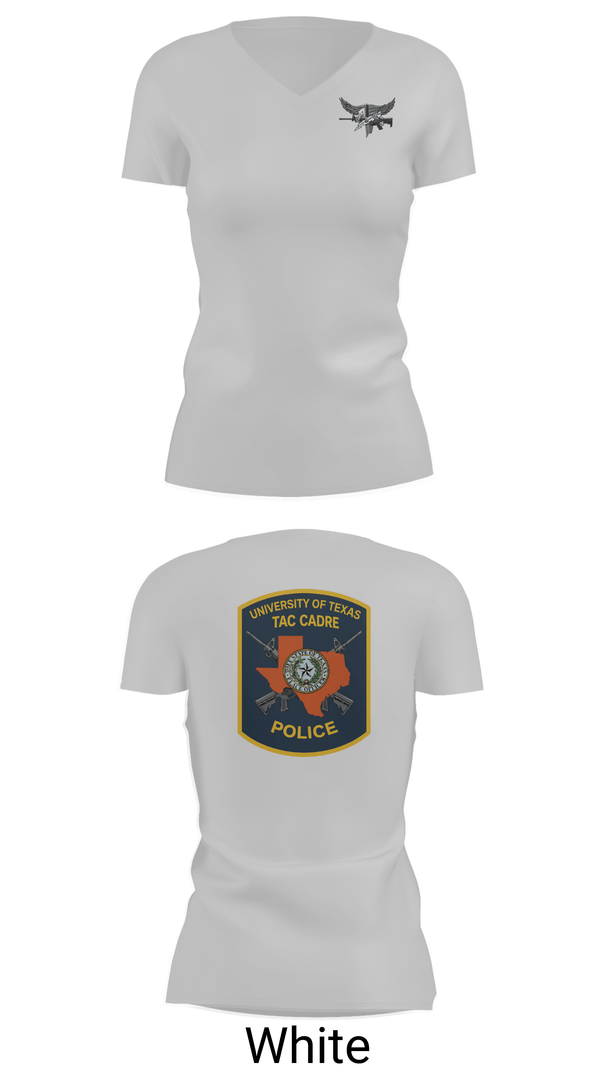 Womens Short Sleeve Vneck Shirt, Tac Cadre, Police, Teamtime, Team time, sublimation, custom sports apparel, team uniforms, spirit wear, spiritwear, sports uniforms, custom shirts, team store, custom team store, fundraiser sports, apparel fundraiser