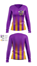 Twister Sisters Women's Long Sleeve V-neck Shirt - 5