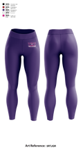 Carolina Track Hawks Womens Leggings - 2