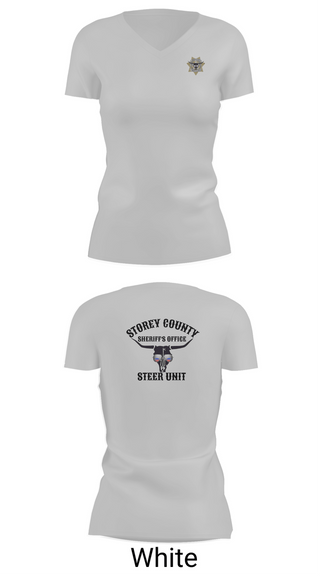 Womens Short Sleeve Vneck Shirt, STEER UNIT, Police, Teamtime, Team time, sublimation, custom sports apparel, team uniforms, spirit wear, spiritwear, sports uniforms, custom shirts, team store, custom team store, fundraiser sports, apparel fundraiser
