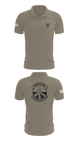 Short Sleeve Performance Polo, 612 Combat Plans Division, , Teamtime, Team time, sublimation, custom sports apparel, team uniforms, spirit wear, spiritwear, sports uniforms, custom shirts, team store, custom team store, fundraiser sports, apparel fundraiser