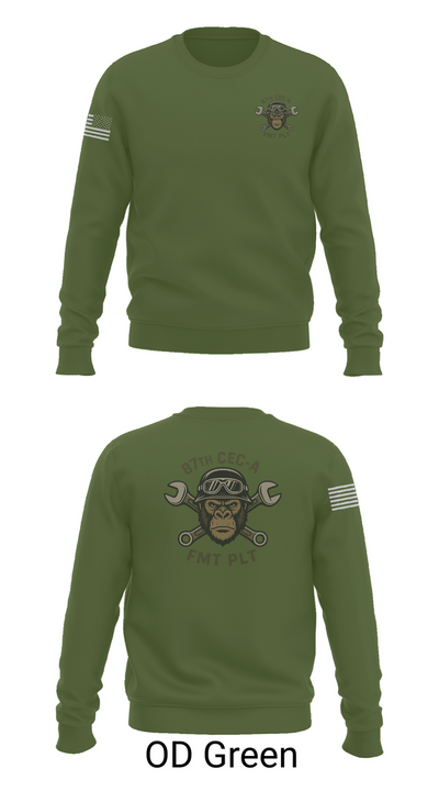 87th CEC-A FMT PLT 27162663 Crew Neck Sweatshirt - 45