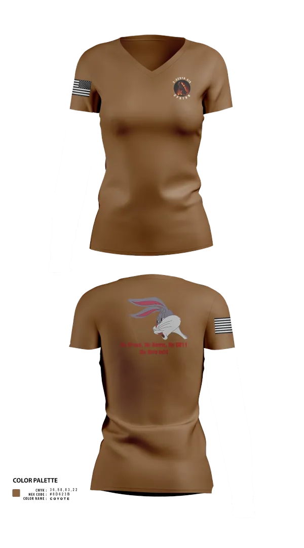 Womens Short Sleeve Vneck Shirt, H Co, 2-325TH AIR, , Teamtime, Team time, sublimation, custom sports apparel, team uniforms, spirit wear, spiritwear, sports uniforms, custom shirts, team store, custom team store, fundraiser sports, apparel fundraiser