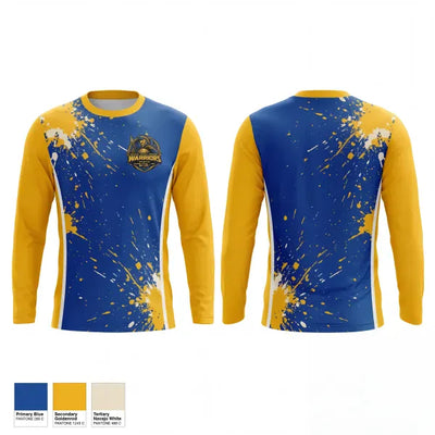 Broome Street Academy Warriors 37119710 Long Sleeve Performance Shirt 1