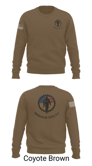 Crew Neck Sweatshirt, Designs By Vets, , Teamtime, Team time, sublimation, custom sports apparel, team uniforms, spirit wear, spiritwear, sports uniforms, custom shirts, team store, custom team store, fundraiser sports, apparel fundraiser