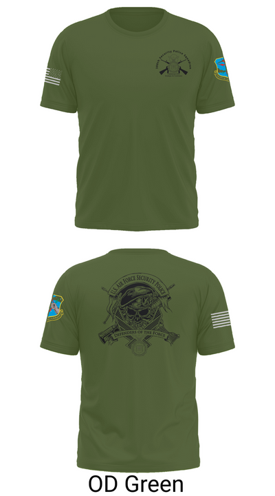 380th Security Police Squadron 85446587 Old School Cotton Feel Shirt - 50
