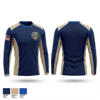 Long Sleeve Performance Shirt, Finest Football Team, Police, Teamtime, Team time, sublimation, custom sports apparel, team uniforms, spirit wear, spiritwear, sports uniforms, custom shirts, team store, custom team store, fundraiser sports, apparel fundraiser