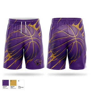 Athletic Shorts With Pockets, Escalon Cougars, Men's Basketball, Teamtime, Team time, sublimation, custom sports apparel, team uniforms, spirit wear, spiritwear, sports uniforms, custom shirts, team store, custom team store, fundraiser sports, apparel fundraiser