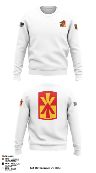 Crew Neck Sweatshirt, Alpha Battery 5-52 BN, , Teamtime, Team time, sublimation, custom sports apparel, team uniforms, spirit wear, spiritwear, sports uniforms, custom shirts, team store, custom team store, fundraiser sports, apparel fundraiser