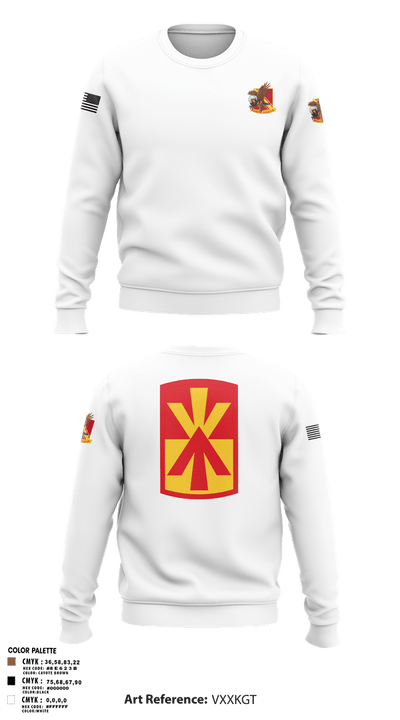 Alpha Battery 5-52 BN 25467873 Crew Neck Sweatshirt - 2