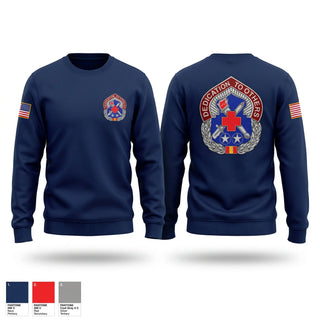 Crew Neck Sweatshirt, MACH, Army, Teamtime, Team time, sublimation, custom sports apparel, team uniforms, spirit wear, spiritwear, sports uniforms, custom shirts, team store, custom team store, fundraiser sports, apparel fundraiser