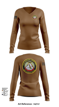 NAVAL AUXILIARY LANDING FIELD SAN CLEMENTE ISLAND 84948296 Women's Long Sleeve V-neck Shirt - 101