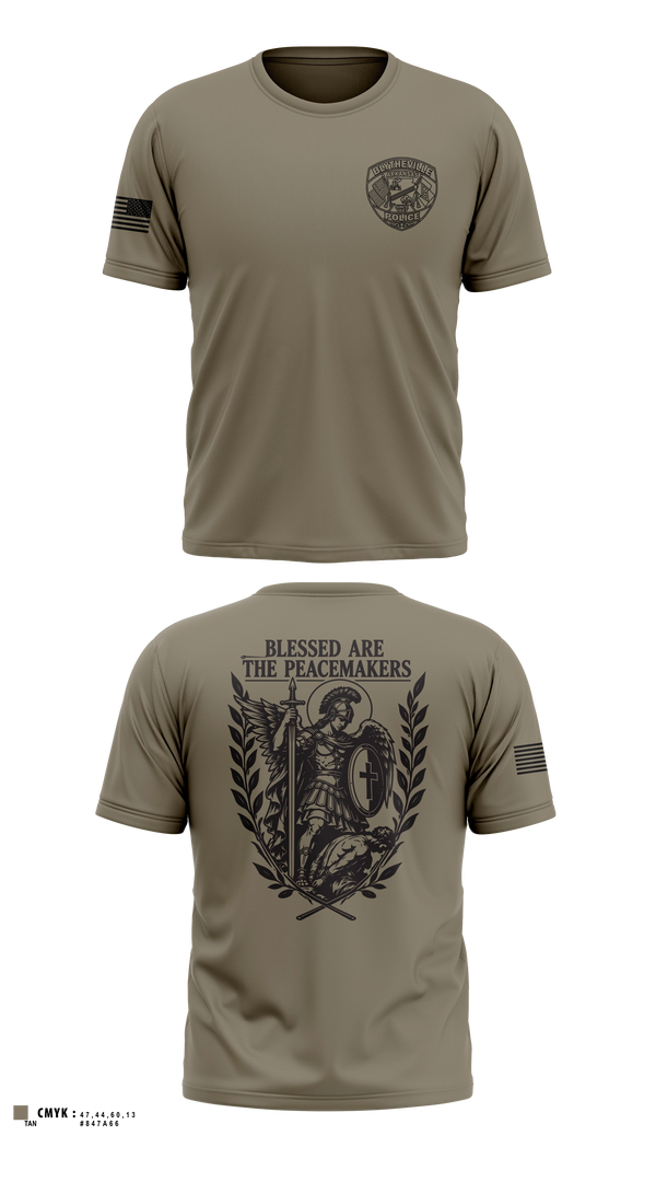 Old School Cotton Shirt, Blytheville Police Department, Police, Teamtime, Team time, sublimation, custom sports apparel, team uniforms, spirit wear, spiritwear, sports uniforms, custom shirts, team store, custom team store, fundraiser sports, apparel fundraiser