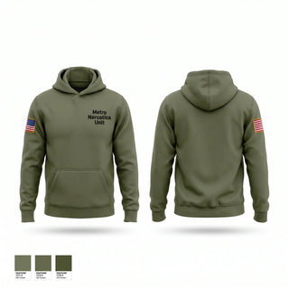 Hoodie, Metro Narcotics Unit, Police, Teamtime, Team time, sublimation, custom sports apparel, team uniforms, spirit wear, spiritwear, sports uniforms, custom shirts, team store, custom team store, fundraiser sports, apparel fundraiser